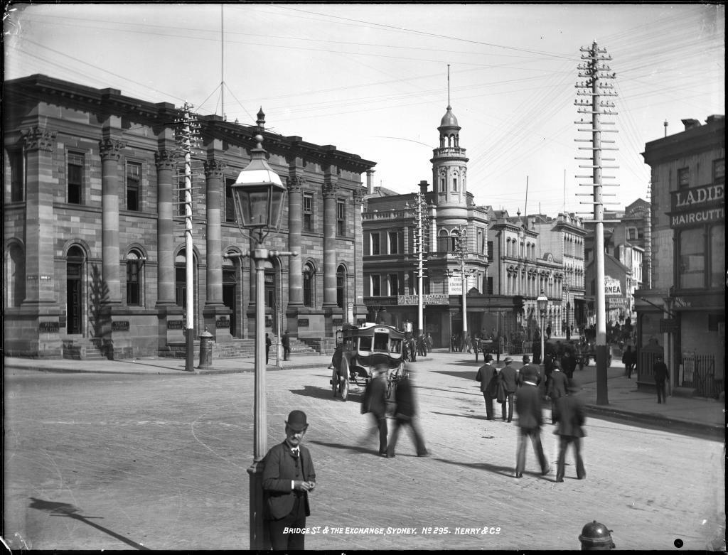Bridge Street and The Exchange, Sydney #newoldstock