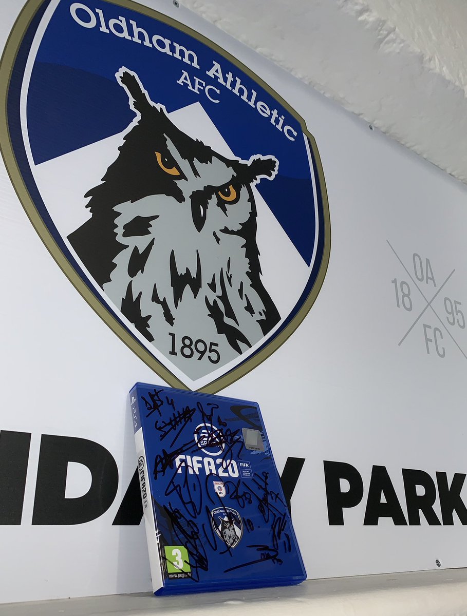 🎮 #FIFA20 is here! 

Simply retweet this post by 5pm on Thursday 26 September, to be in with a chance of winning a signed copy from the First Team in a Latics sleeve for PS4. #oafc