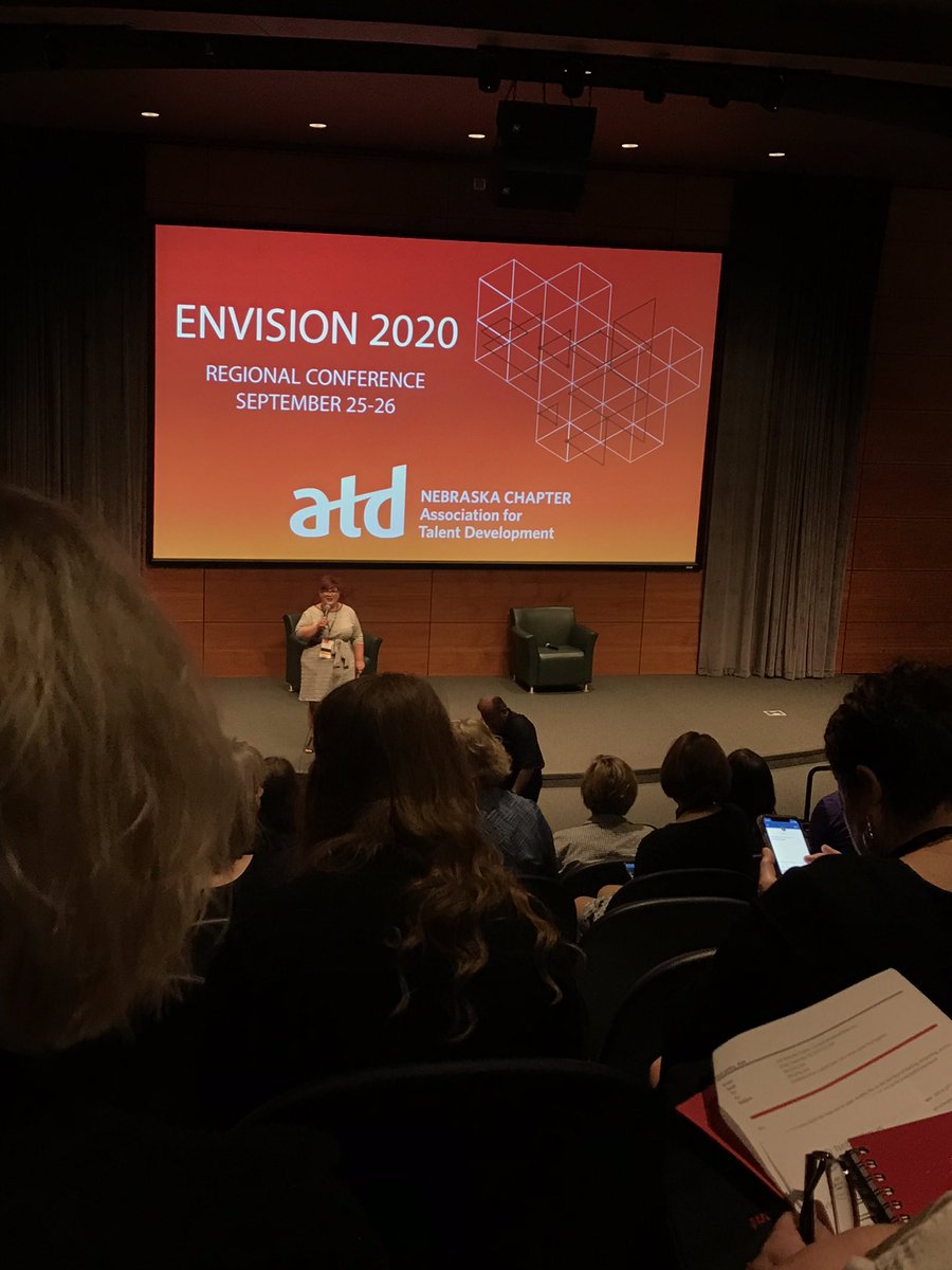 The <a href="/ATDNebraska/">ATD Nebraska</a> chapter regional conference, Envision 2020, is off to a great start! <a href="/trainingleader/">Dr. Maureen Orey</a> delivered a stellar morning keynote and the two day event is filled with lots of learning! #NebraskaLearns