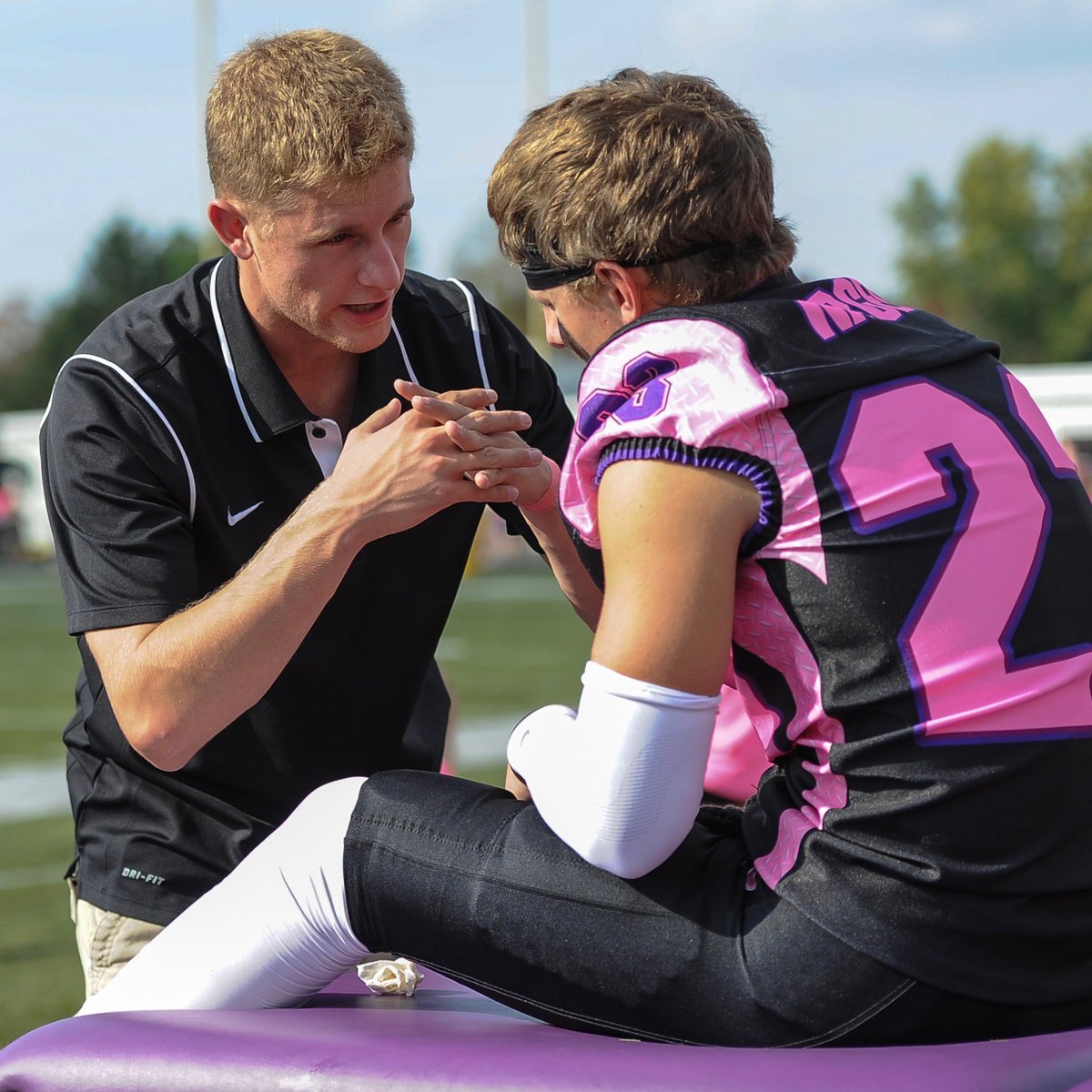 UWStevensPoint's tweet photo. #WhyUWSP: We're the first University of Wisconsin institution to offer an athletic training undergraduate major! 👏 UW-Stevens Point now offers a master of science in athletic training (MS-AT). Learn more about it here ➡️ https://t.co/ZEfsZyM2UZ! #UWSP #WhyWednesdays @UWSP_AT https://t.co/iPVPPxvEFt