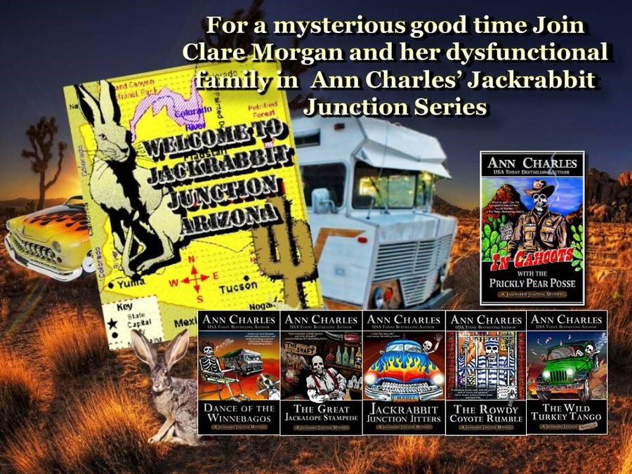 JoAnnReinhold's tweet photo. Meet Claire Morgan and her Kooky Sisters in the #Humorous #Sexy #JackrabbitJunctionMystery series by Ann Charles #LaughOutLoudFun @AnnWCharles https://t.co/JGj0BWV74f https://t.co/ZBAzpmk7mq