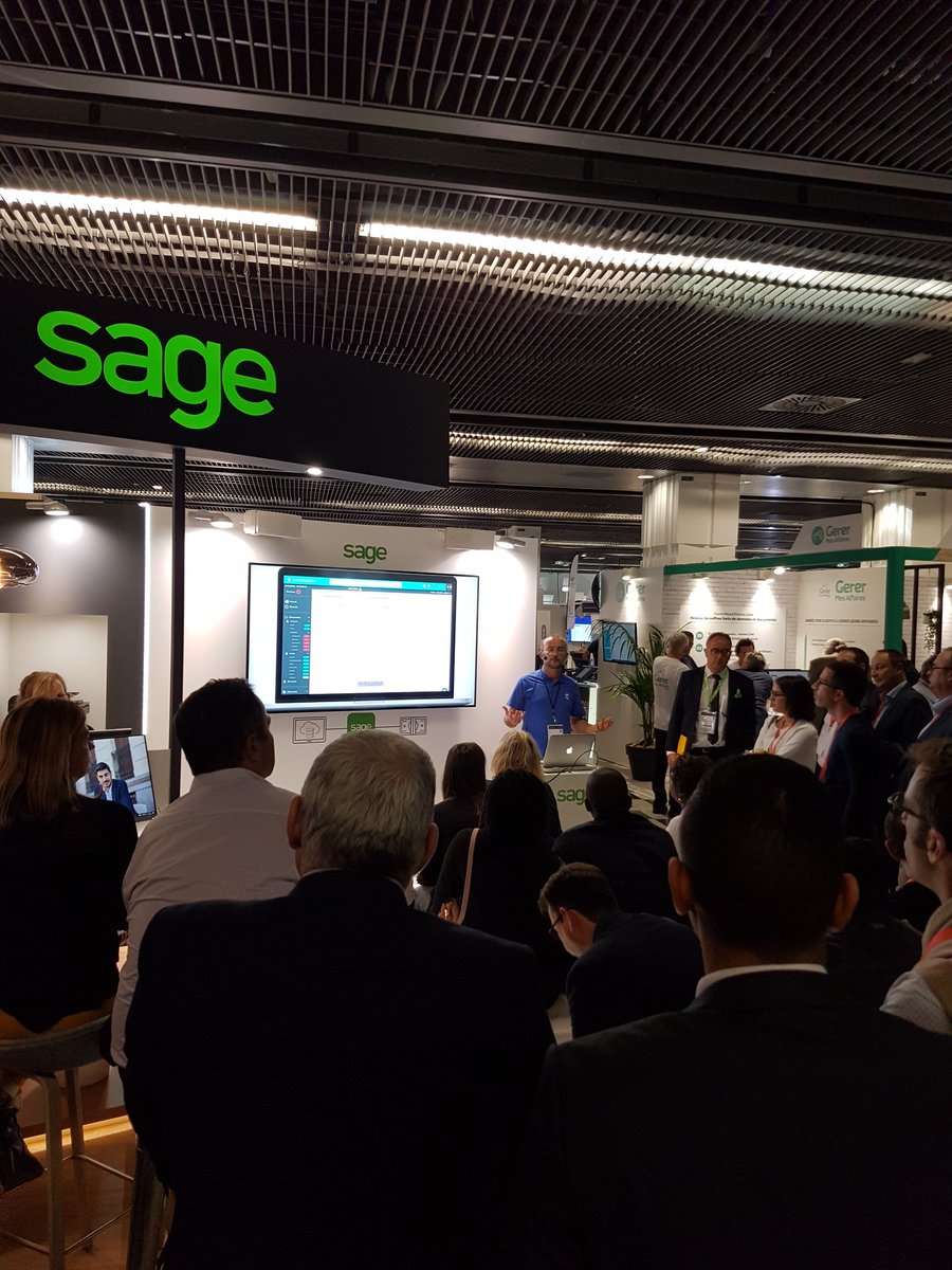 AlexisBaroth's tweet photo. Du monde au stand @SageFrance du #CongresOEC pour la présentation de @dhatim #Conciliator LE logiciel de saisie comptable automatisée 💡 https://t.co/bSlsuh4VGY