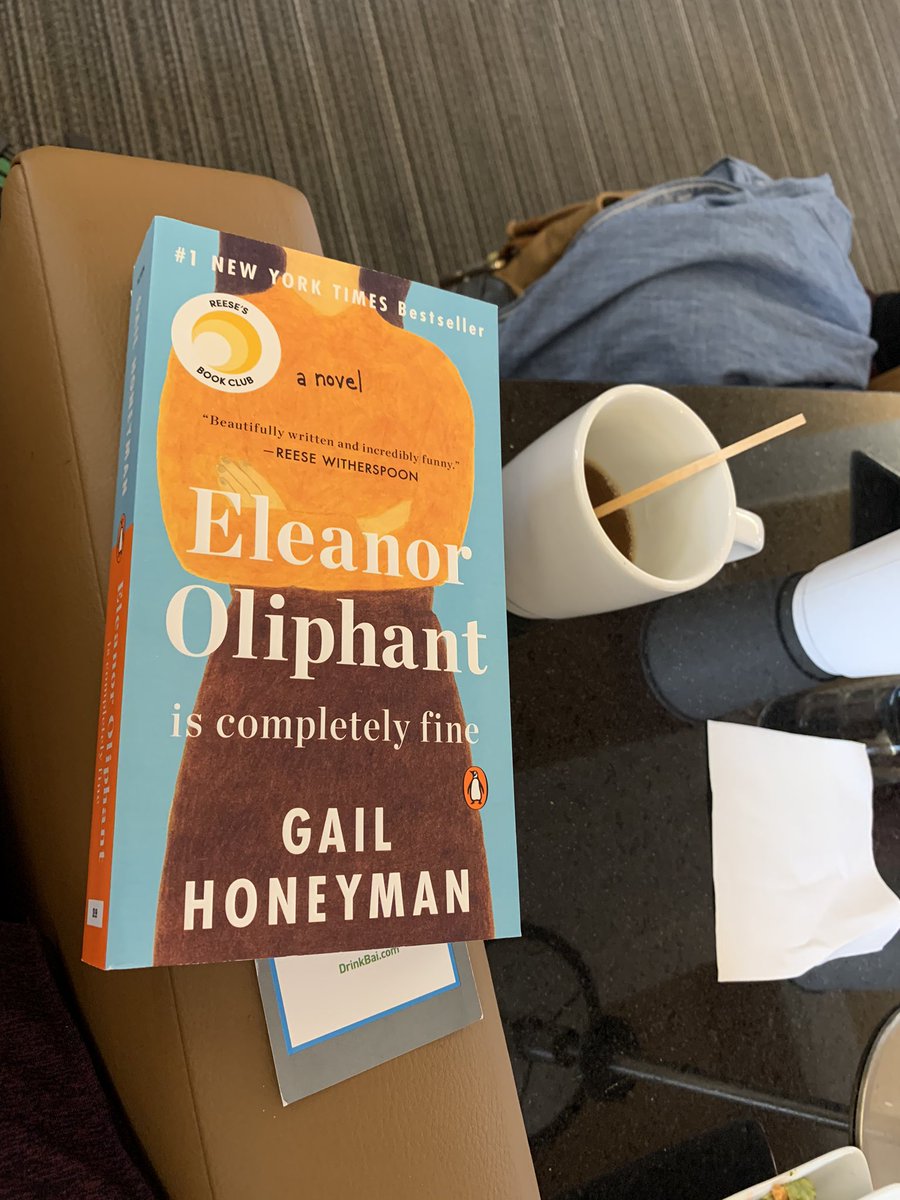 CaitALR's tweet photo. Passing time in the airport with a book that’s been on my list for a long time. ✈️📚🧡 https://t.co/LnVztF8z7m