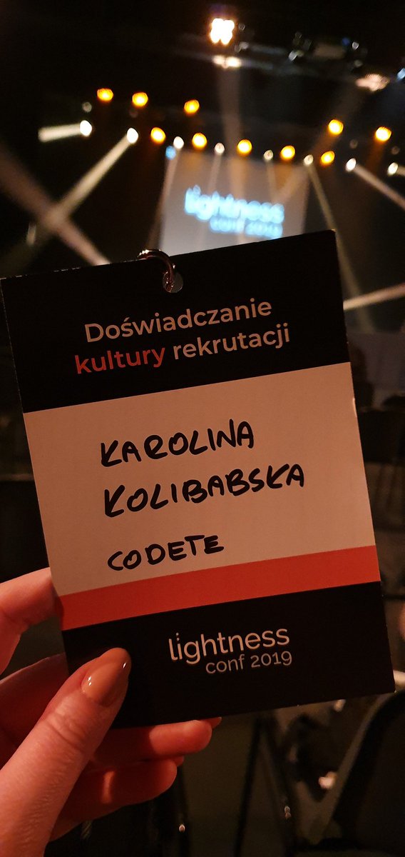#lightnessconf dobiegła końca. To było na prawdę dobre #HR.owe wydarzenie! Gratki <a href="/zytamachnicka/">Zyta Machnicka</a> 👏 100% inspiracji! 🤓
bye bye Kraków, do zobaczenia za tydzień na SphereIT 😁
#HR #EB #HRconference #recruiterslife
#odkonferencjidokonferencji