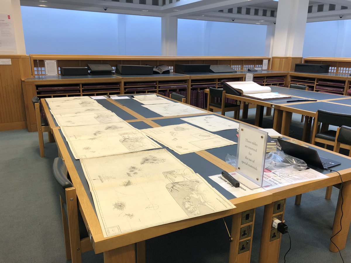 katieparker18th's tweet photo. And this is why you need big tables @BLMaps @britishlibrary! So many #Hawaii charts to compare! #maps #tablehog https://t.co/AVtFiRkhVy