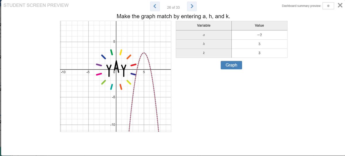 khagerGC's tweet image. Coding with #Desmos #GCedTech #vertexform