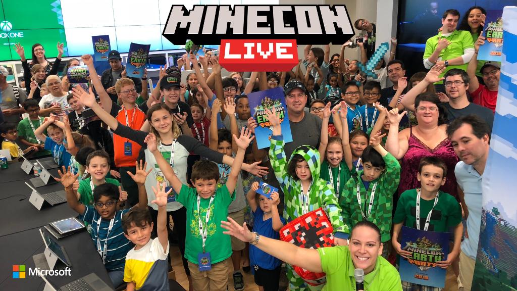 Don't forget to RSVP for the MINECON Live Party on Saturday, September 28 starting at 10AM <a href="/Microsoft/">Microsoft</a> Store. Bring your Minecraft Pals to watch the broadcast, compete in a costume contest, compete for prizes, and more. spr.ly/6014Ehqno