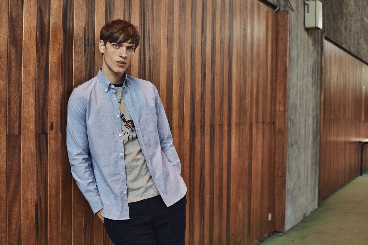 Tonictweeter's tweet photo. Laid back Wednesday vibes with @Hartford Oxford button down shirt. Available in store now. 

#Wednesdayvibes #classicstyle #newseason #portobelloroad #buttondown #pinpointoxford https://t.co/r1moa1W9Nk