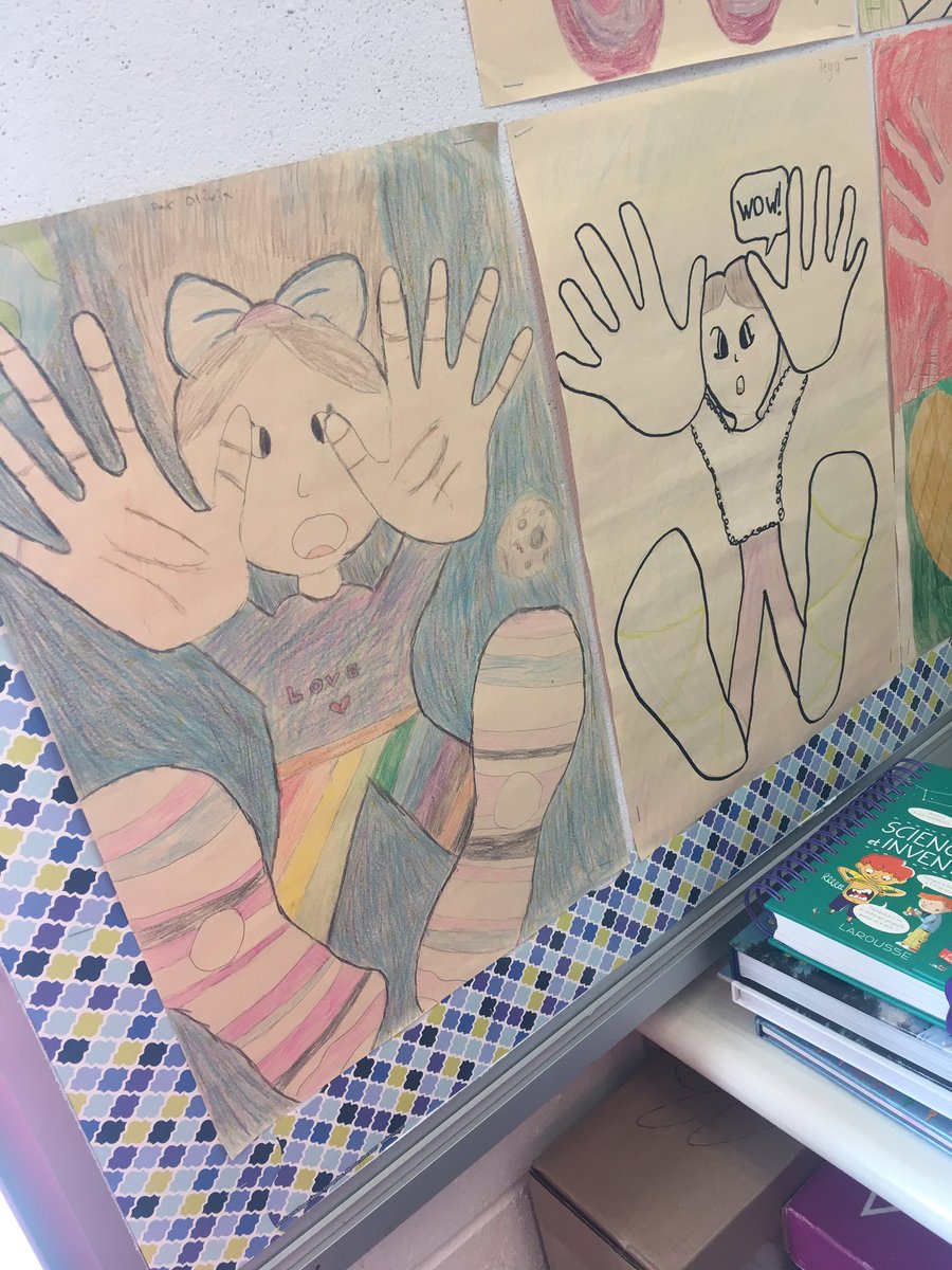 misscgomes's tweet photo. 5e année @StMaryOakville completing their falling art to demonstrate proportion, and a different point of view . https://t.co/d3VdRpwOGz