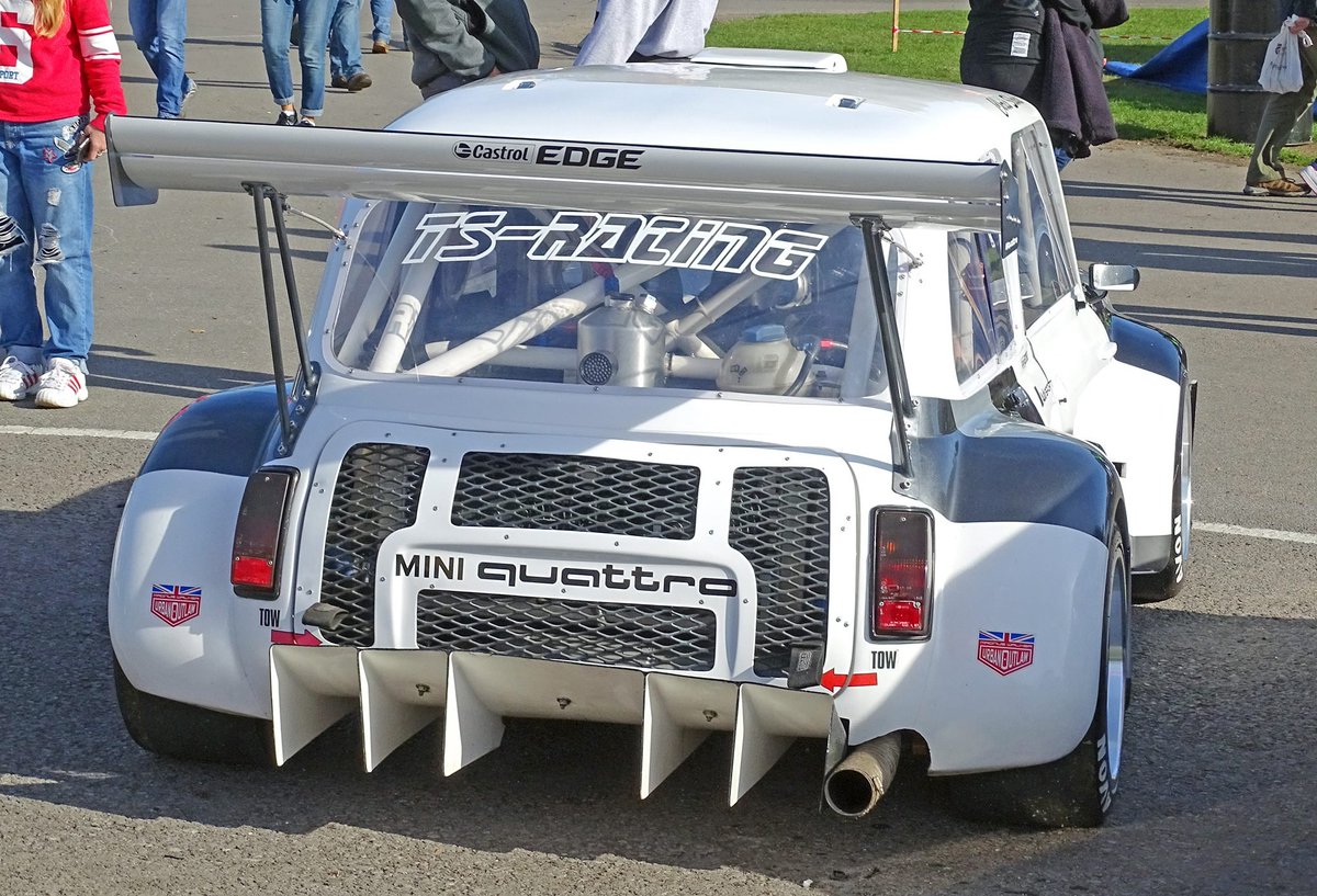 minisportltd's tweet photo. Throwback to the 2500cc Mini Quattro with 870bhp that displayed with us at #MiniActionDay last year!

We can't wait to see all the fantastic models joining us at @CastleCombeUK on Saturday! https://t.co/WdBwFNTaV9