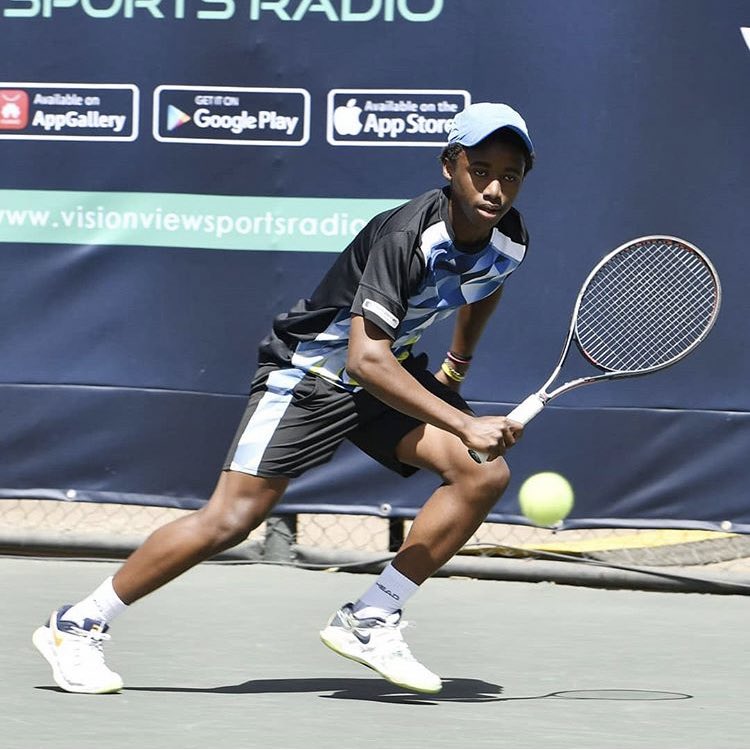 Congratulations to 16-year-old South African Kholo Montsi for winning his first @SASPRINGOPEN game against Marco Brugnerotto of Italy 4-6 7-6(3) 7-6(4). #SASpringOpen #BMT