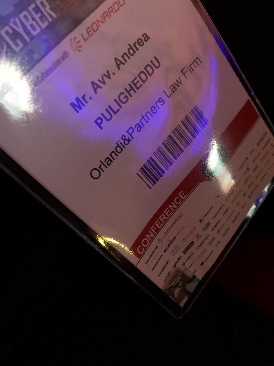 AndreaPulighedd's tweet photo. Great conference today! Excellent panels, great people and several innovative projects at #CybertechEurope . Thanks to @Leonardo_live for the invitation and see you next year https://t.co/cLFHFjpMXQ