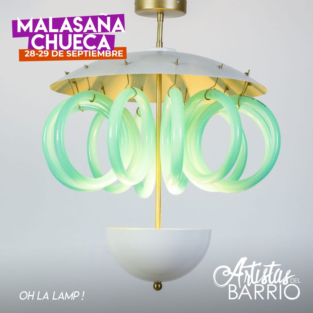 Gloria Campillo es un estandarte de Artistas del Barrio, tenemos la fortuna de que sea parte de nuestra tienda en Plaza Cascorro y que participe en esta edición. ⁠¡Somos fans de <a href="/Ohlalamp/">Oh la lamp!</a> !⁠
⁠