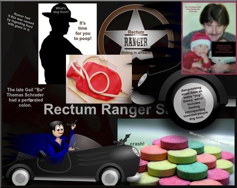 KC3Lady's tweet photo. Rectum Ranger Update: Rectum Ranger is still riding in arrears, across the corn fields of Kansas, and in Paradise in Smithville, Missouri, etc. https://t.co/ZZ2k17GmhD
