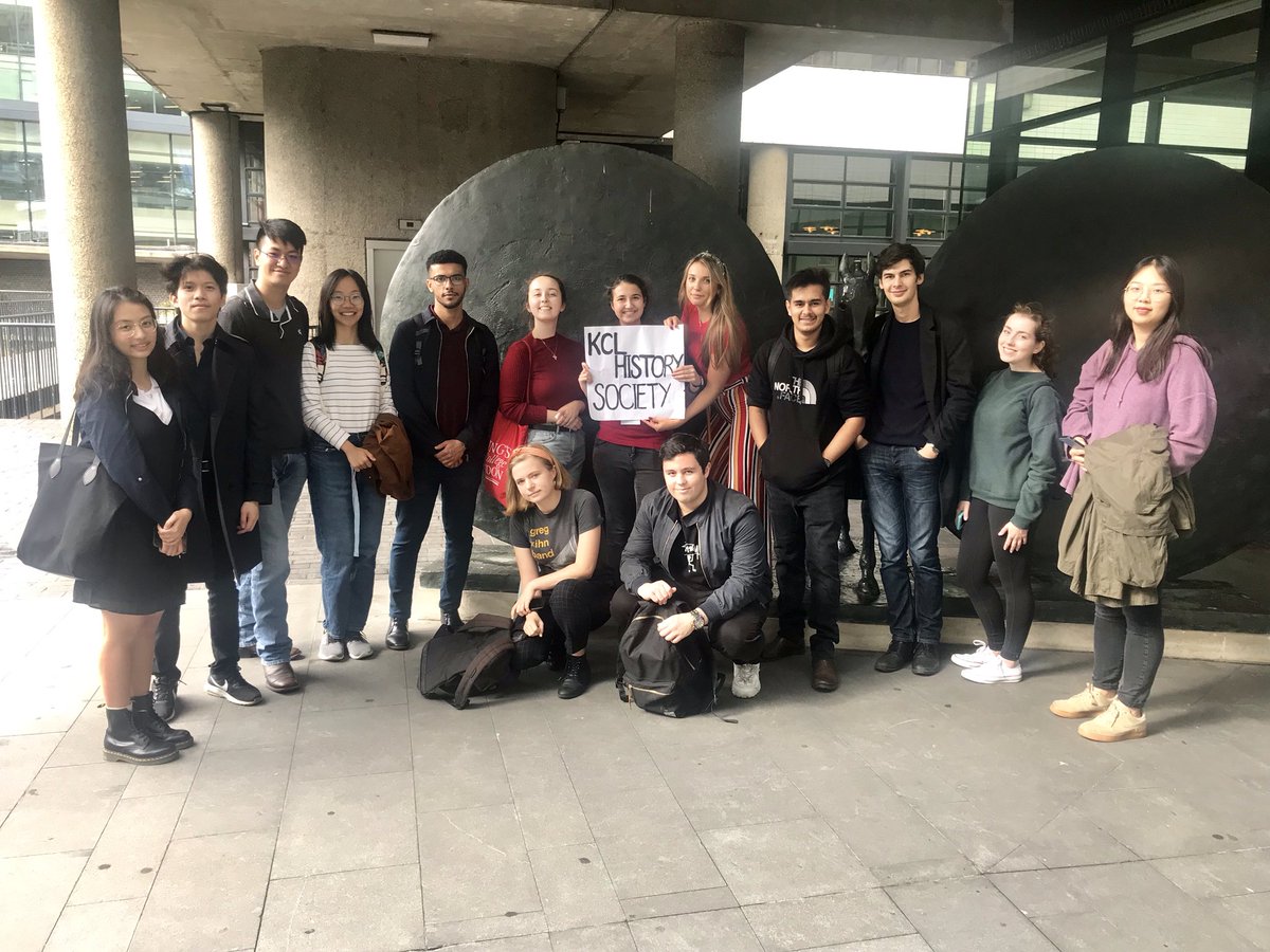 HistoryKcl's tweet photo. photos from our first museum trip today !we hope everyone had a good time 🥰🏛📚📝 https://t.co/CHBqzYMac9