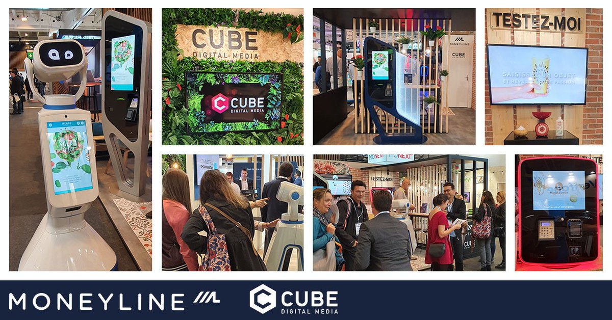 CUBE_DM's tweet photo. #ParisRetailWeek continue ! Plus que demain pour venir découvrir nos solutions incontournables. Paiement, bornes interactives, affichage dynamique, data intelligence. Retrouvez toutes les innovations pour vous digitaliser à 100% ! 📍 Rendez-vous sur le stand G039 📍 https://t.co/AbJiyEC9m2
