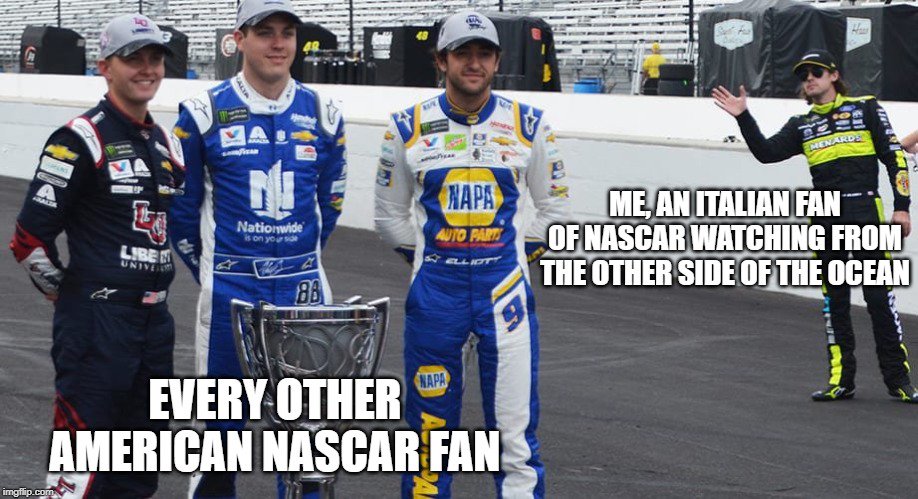 NascarLiveITA's tweet image. #CasmCaptionContest #IDontHaveAnyConsole #OnlyPC #JustWantedToPostThisImg #NascarIT