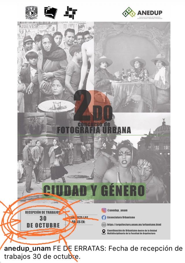 AnedupU's tweet photo. Corrección fecha de entrega de fotografías: 30 DE OCTUBRE https://t.co/twpqTofFtx