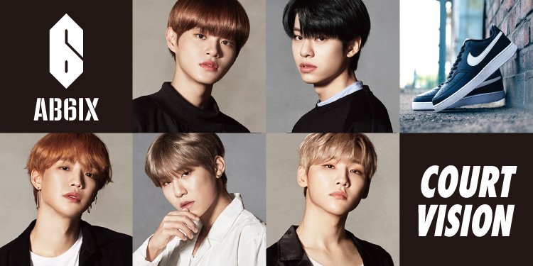 dnwlsejrwlf2's tweet photo. ABC-MART 홈페이지
https://t.co/ynosgSv6hc

AB6IX는 한국의 5인조 남성 아이돌 그룹에서 데뷔한 지 얼마 안 되는 라이브 티켓이 불과 30초에 매진하는 등 절대적 인기를 자랑하는 그룹
높은 가창력과 춤으로 팬들을 사로잡았으며, 각국의 열렬한 지지를 받고 있는 그들이 NIKE COURT VISION을 신다!! https://t.co/wZ0jCDmtTV