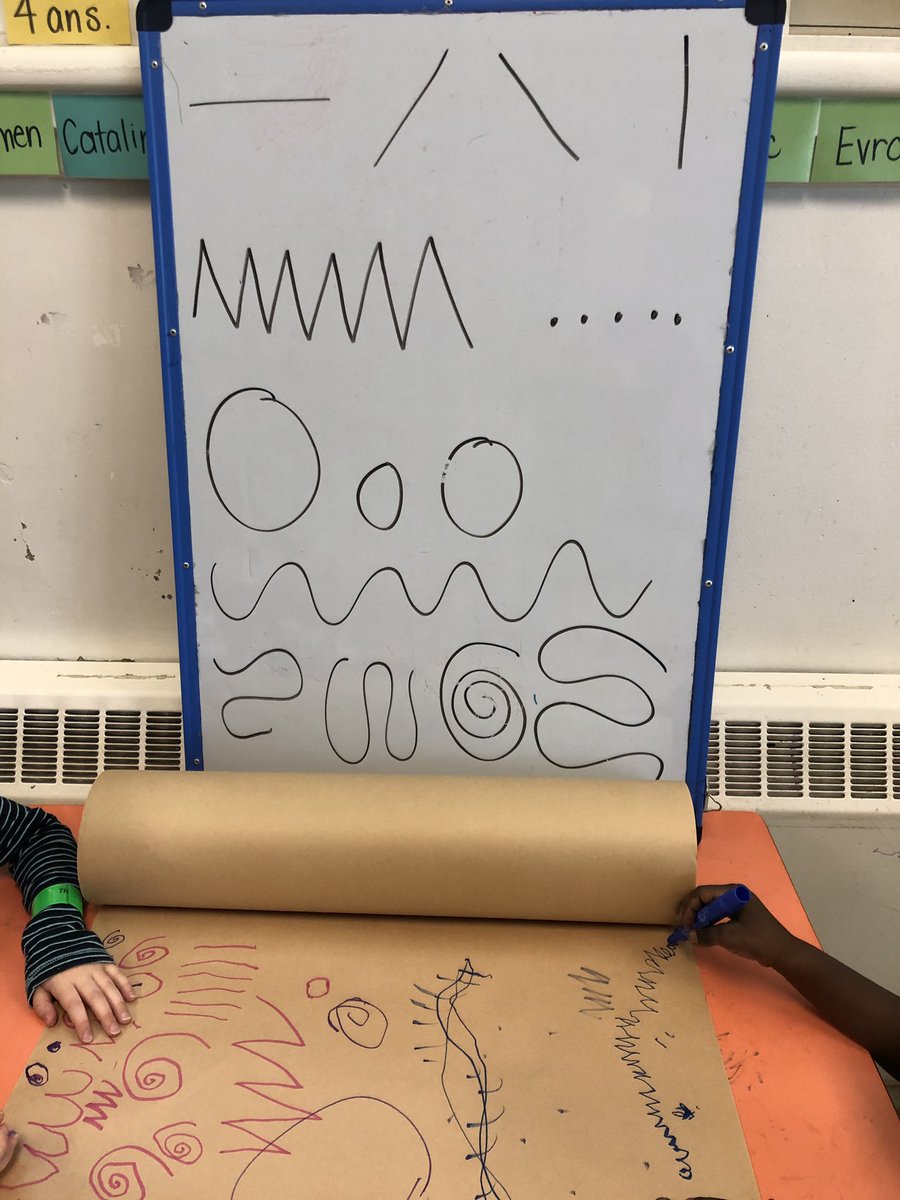 MmeElenna's tweet photo. Exploring lines #finemotor #art https://t.co/TZgCJO7GbN
