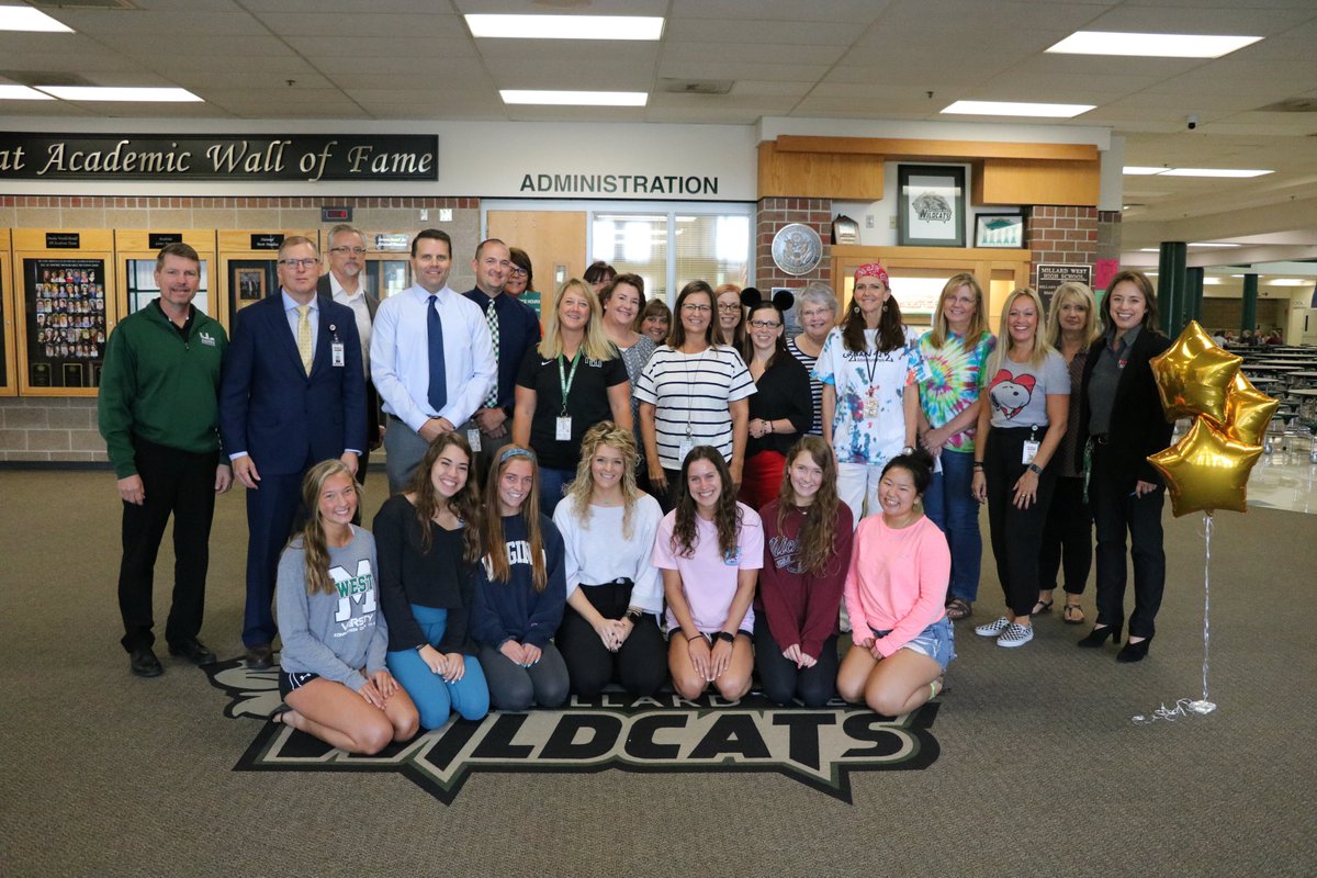 A BIG Wildcat congratulations to our activities administrative assistant and author of the Wildcat Nation newsletter, Kelsey Chastain (@KelChastain) for being awarded the MPS Employee of the Month! We are so lucky to have her with us. #WildcatPower