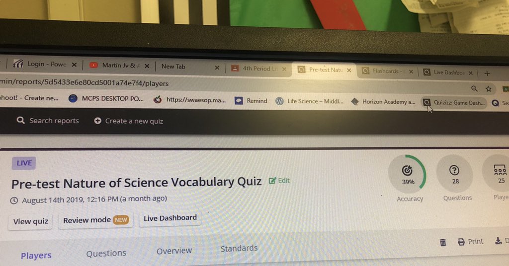 HAMOScience's tweet photo. We failed and learned! Did a pre-test and a post-test for this past unit. Students saw lots of growth.Some failed the post-test but thanks to @quizizz we analyzed results and did remediation focusing on struggling areas and improved scores and our understanding. @theREALDonMaier https://t.co/qeawvZchAe