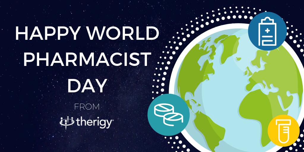Therigy's tweet photo. Happy World Pharmacist Day today! #safe and effective medicines for all #SpecialtyPharmacy 
https://t.co/8BYgPr6zpa https://t.co/lKBRzF117I