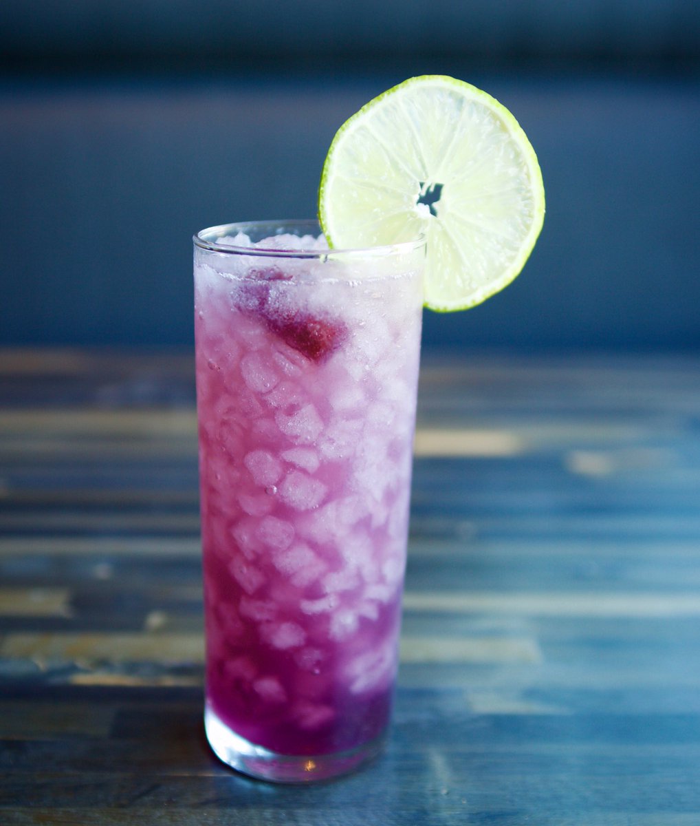 At work ‘bout to lose your mind? The Purple Drank is here for you. #OdeToDjScrew #HoustonProud / 📷 <a href="/erinhickscooks/">Erin M. Hicks</a>