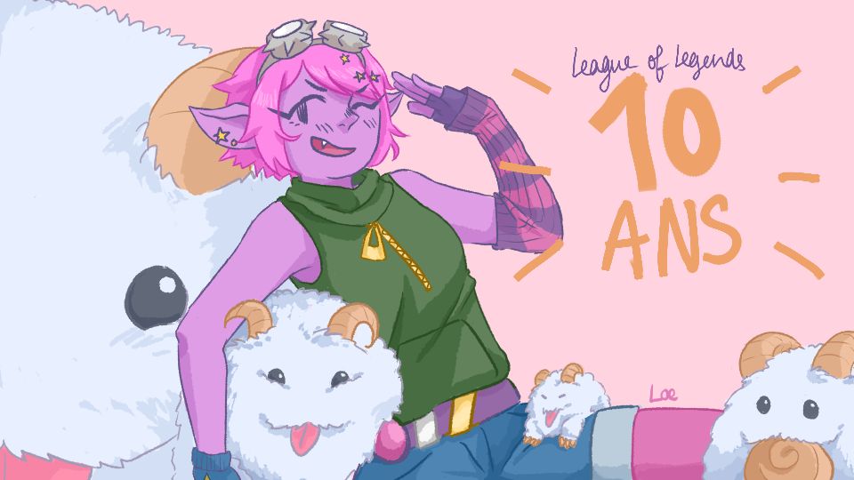 crapoloe's tweet photo. Here is a fanart of Tristana for League of Legends 10 years!
#leagueoflegends #leagueoflegendsfanart #digitaldrawing #digitalart #leagueoflegends10years https://t.co/A0QfxkLqyV