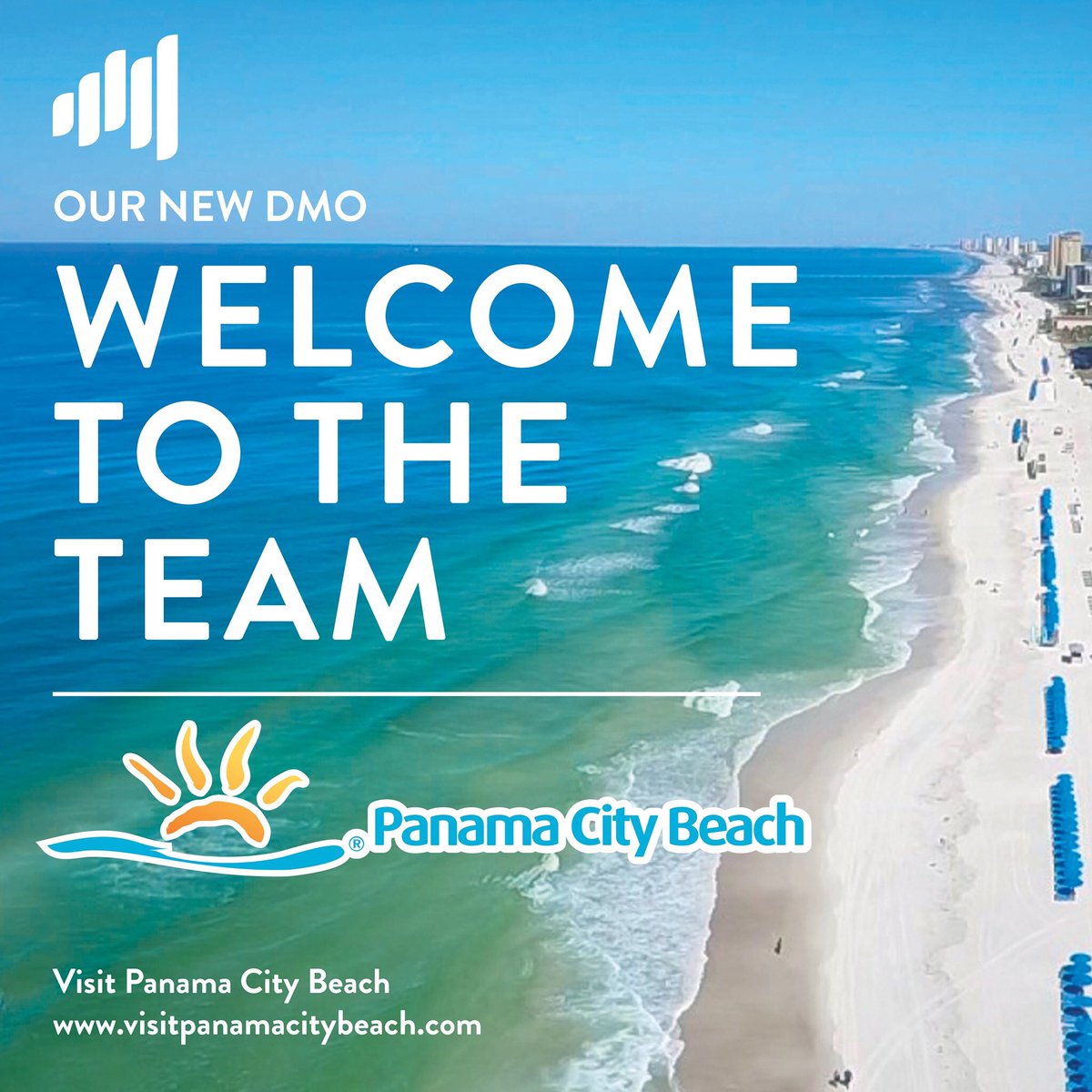 Key_Data_'s tweet photo. Hey Visit Panama City Beach, welcome to the team! ☀️ We are thrilled to have you all on board! Thank you for helping us provide better #data to one of the world's most beautiful beaches. 🌊 #KeyDataDashboard #Partnership https://t.co/tsUUcI5u5w