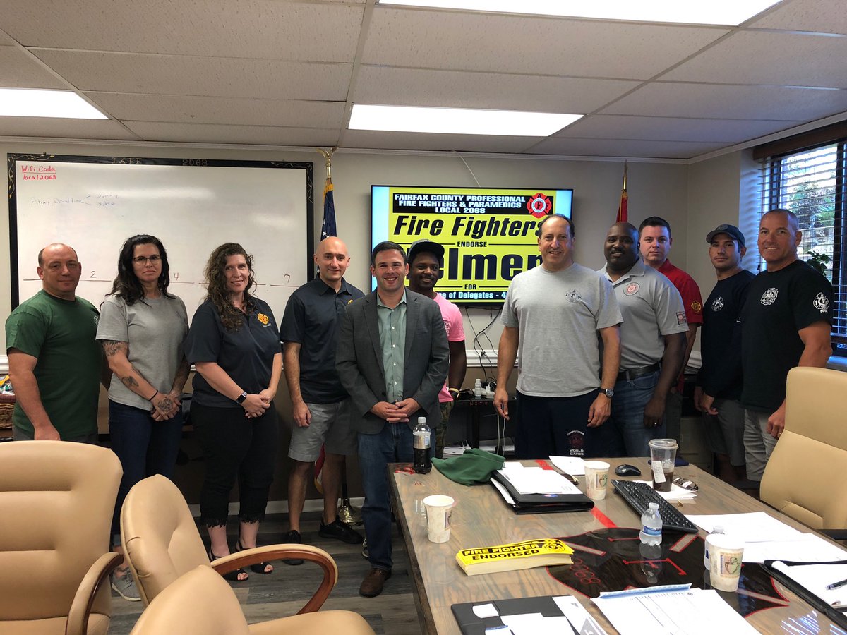 Dan Helmer (@helmerva) on Twitter photo βFor years, we supported <a href="/TimHugo/">Tim Hugo</a> b/c we expected him to deliver for firefighters in Richmond. He didnβt. Now weβre backing Dan, since we know heβll protect our access to quality healthcare.β -Ron Kuley of <a href="/IAFF2068/">Fairfax Co Professional Firefighters & Paramedics</a> βFor years, we supported <a href="/TimHugo/">Tim Hugo</a> b/c we expected him to deliver for firefighters in Richmond. He didnβt. Now weβre backing Dan, since we know heβll protect our access to quality healthcare.β -Ron Kuley of <a href="/IAFF2068/">Fairfax Co Professional Firefighters & Paramedics</a>