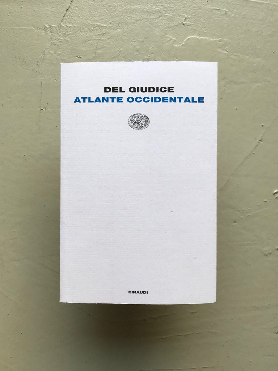 Daniele del giudice Atlante occidentale cover