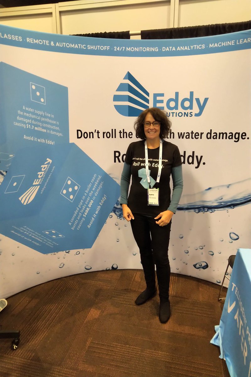 Day 2 at #ITC2019! #rollwitheddy #IoT #leakprotection