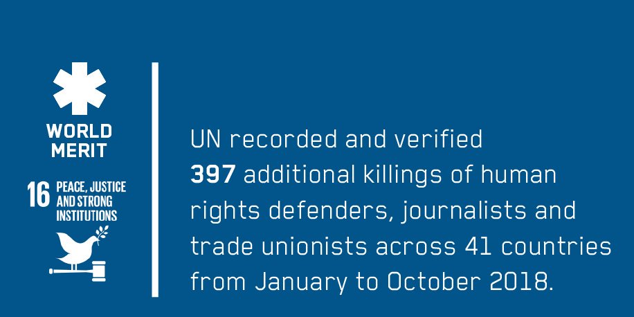 WorldMeritOrg's tweet image. Sustainable Development Goal 16 is SDG of the month🕊 Together we are striving for a world where everyone is able to enjoy Peace, Justice and Strong Institutions to feel safe✌️ 

#WorldMerit #GlobalGoals