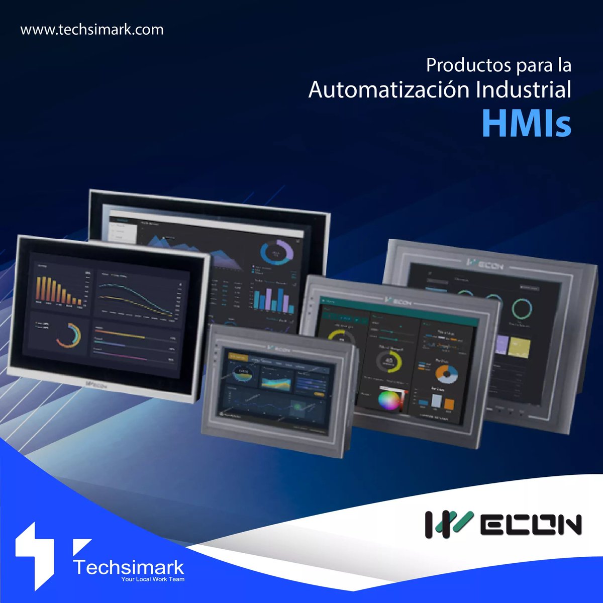 techsimark's tweet image. #HMI #Wecon una solución potente, confiable y de fácil implementación con PLCs.

Conoce más aquí cutt.ly/qwZsek6
#Techsimark #AutomatizaciónIndustrial #Automatización #PLCs
