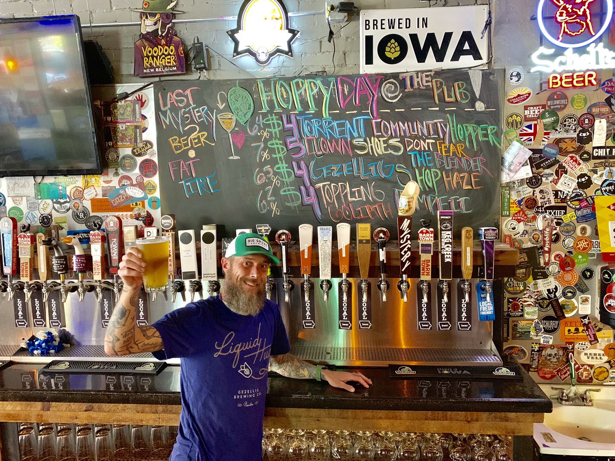 We Have Always Known Local Is Better. All of October we will donate 100% of our sales for @GezelligBrewing Liquid Hug Lager to the University of IA Stead Family Children's Hospital.   #localisbetter #nocrapontap #iowabeer #iabeer #iowabeer #supportlocal #drinklocal  #brewediniowa