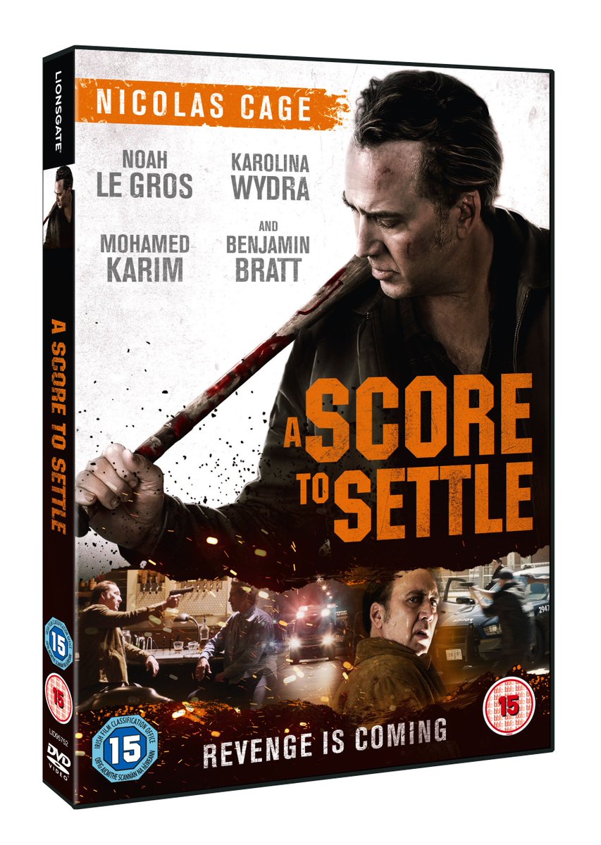 JumpCut_Online's tweet image. 🍿 COMPETITION 🍿

Nicolas Cage is out for revenge in #AScoreToSettle and we have a DVD copy up for grabs! 

To enter:
👉 Follow us
👉 Retweet this tweet

#AScoreToSettle is on Digital Download 23rd September and DVD from 30th September from @LionsgateUK!