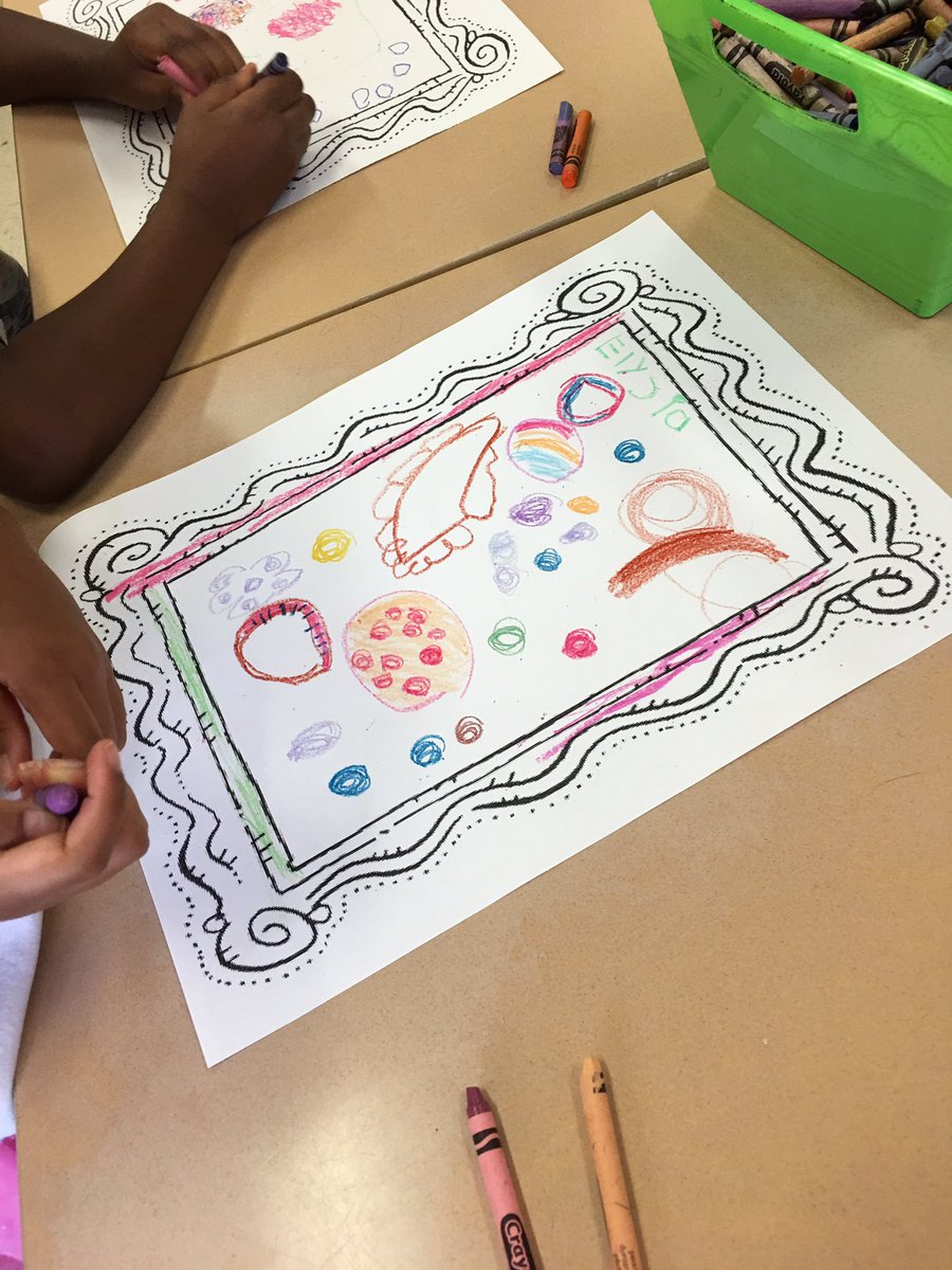 Never too late for Dot Day with Kindergarten Artists.