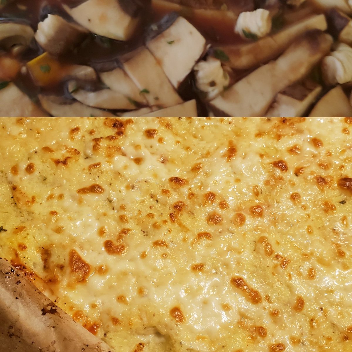 Kelly21255428's tweet photo. Riced  cauliflower cheese sticks and clean pizza soup. I bought a bad cantaloupe 😭 so it will be stupid apples (again). #cleanfood #wholefoods #vegetarian #cleandiet  #health #wellness #fit #Full https://t.co/DUaqPZhLSr