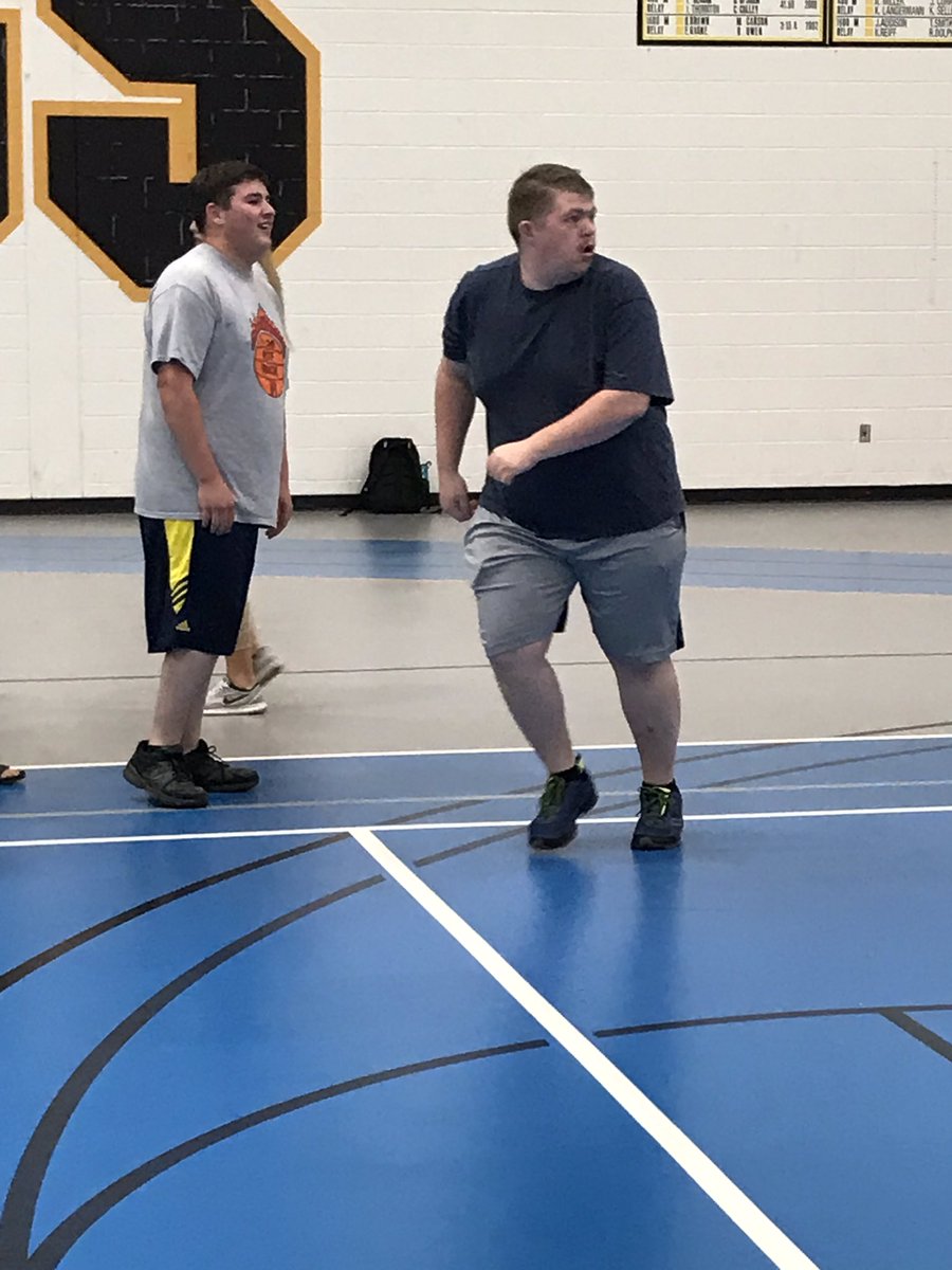 Enjoyed our lunch hour today. Thank you <a href="/ACSOCUS/">Adrian S.O. College</a> for joining us for a game we ❤️ #WBCADayofService