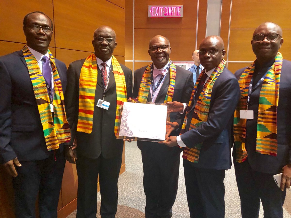 AyikoiO's tweet image. Ghana wins Safety and Security Certificates at ICAO 40th Triennial Assembly in Montreal on 24th day of September 2019