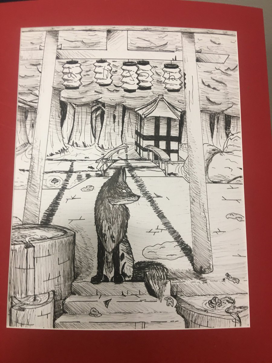 UKnightedSHS's tweet photo. Congrats to Ryan Laub !  Talent that I don’t have.  He’s in Ms. Brokish’s art class and will be a part of the UNC Art Show at Windsor High coming soon! CG https://t.co/FNvaToAvbZ