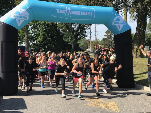 teamunbreakable's tweet photo. Lots of energy @JanssenCanada with its annual 5K fall run today. @teamunbreakable happy to be a part of the event this year #physicalhealthformentalhealth https://t.co/x5cOYDfcCT