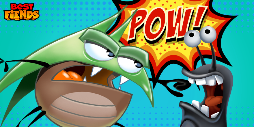 bestfiends's tweet photo. Zap! ⚡️ Pow! 💥 It's National Comic Book Day! What is your favorite comic book? https://t.co/vpDBa5VZzp