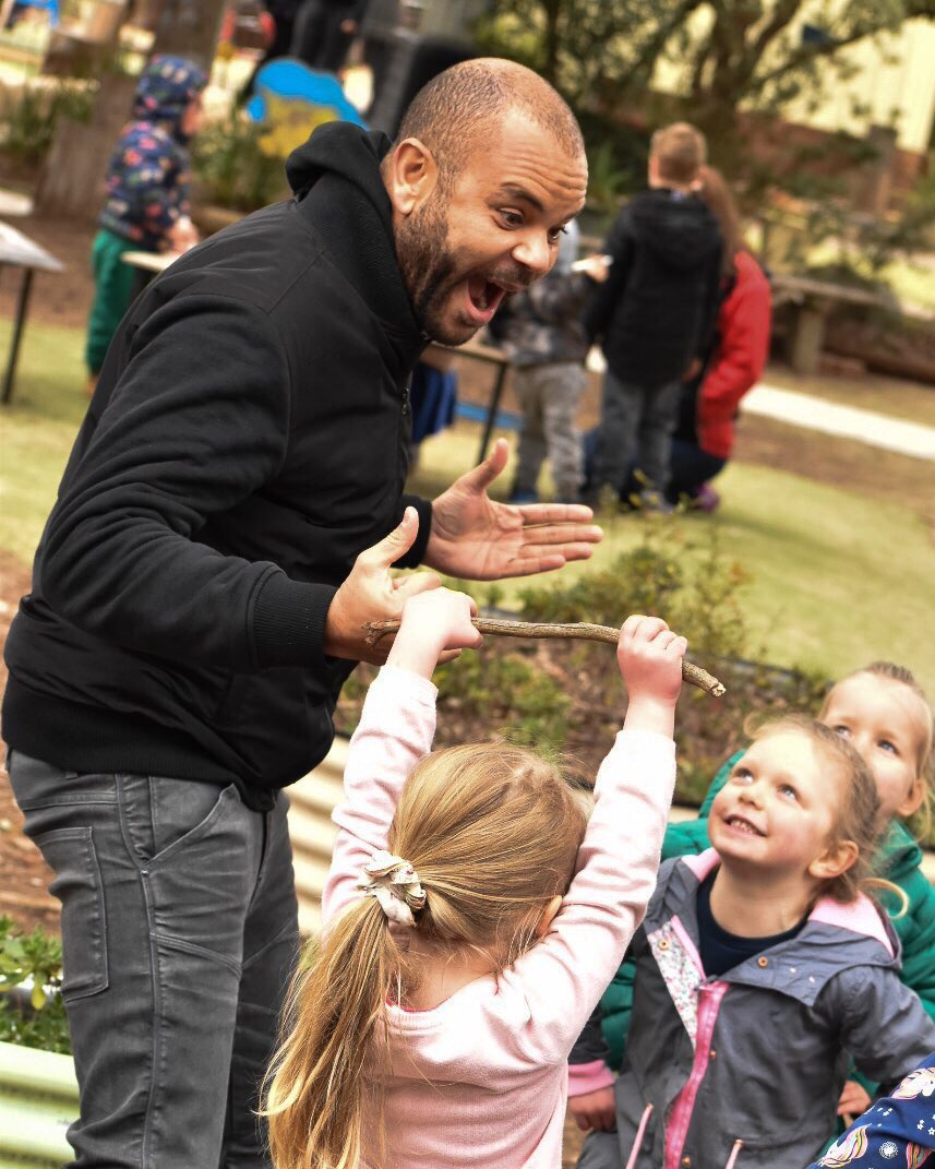 UC_SERC's tweet photo. Who is excited to meet Luke Carroll, our ELSA Ambassador, today? Stop by the #ELSAPilot stand at the @EarlyChildAust #ECAconference from morning tea to say hi and get a photo! https://t.co/ts7rkKDSUB
