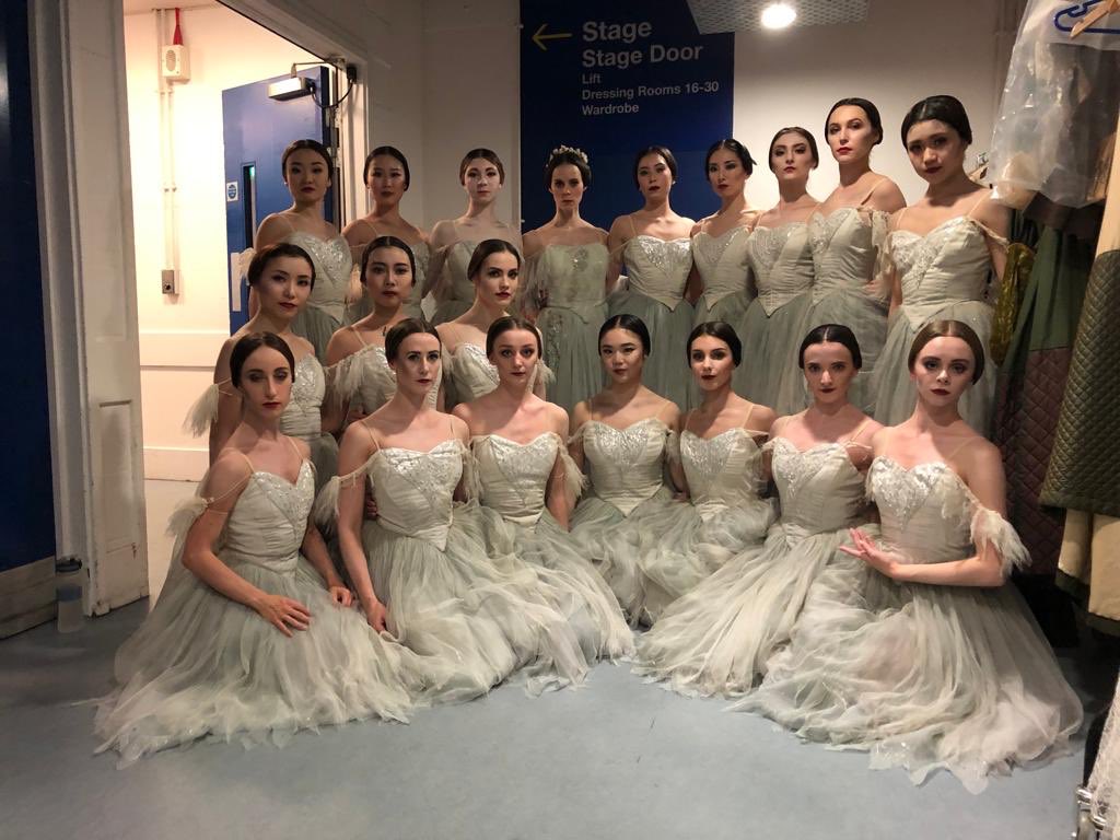These women mean business!! Feeling very happy and empowered stood along side these incredibly beautiful women after this evenings show of Giselle!! <a href="/BRB/">Birmingham Royal Ballet</a> stood strong on home turf!!  <a href="/brumhippodrome/">Birmingham Hippodrome</a> 👏🏼🖤 #brb #birminghamroyalballet #giselle #strongwomen #girlpower