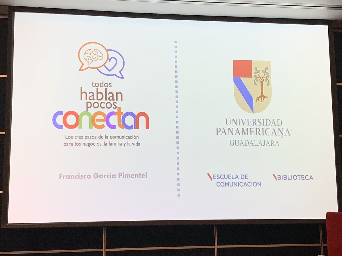 servelrod's tweet image. Con la Escuela de Comunicación @ComUPGdl, en la presentación del libro “todos hablan, pocos conectan” de Francisco García Pimentel @franciscogpr en la @UPGdl