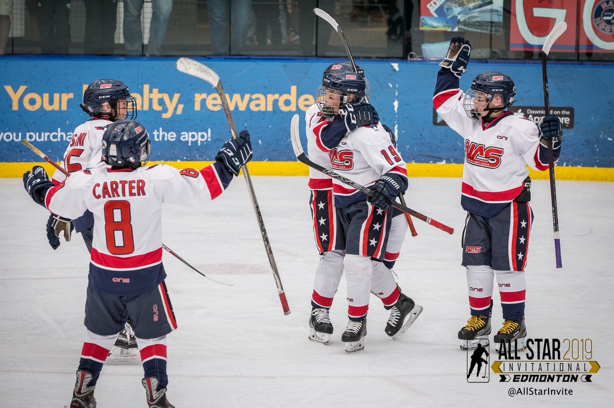 Luke Ruptash #19 celebrates with his Teammates. 

This kid’s involved in every play, goes hard in the paint and leads the team with his energetic pace!

#teambrickalberta #allstarinvite

 The anticipation @AllStarInvitational 2020 Tournament grows!