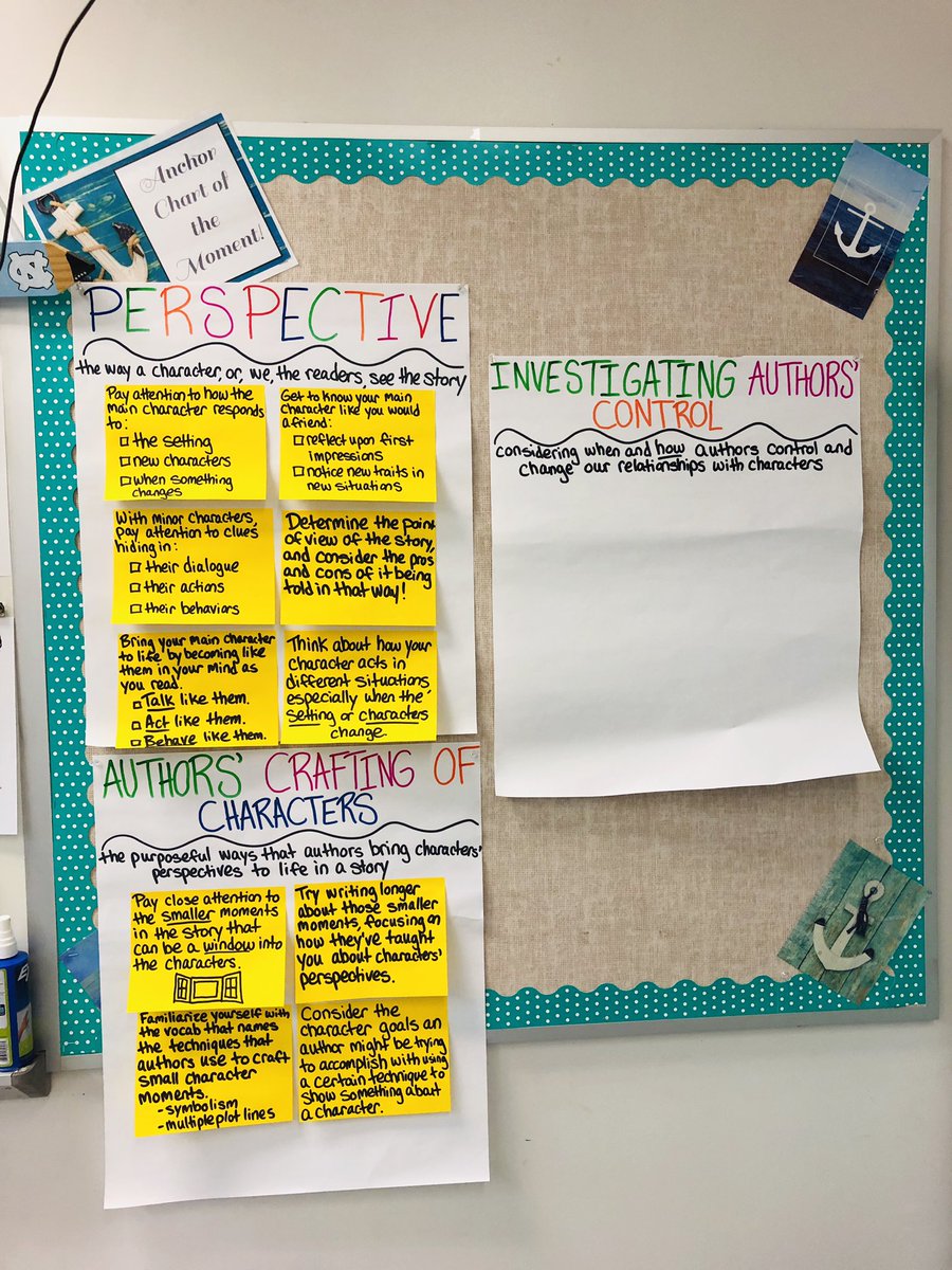 MrsPinkinReads's tweet photo. Can’t believe we’re starting bend #3 of @TCRWP’s #investigatingcharacterization tomorrow! #TCRWP #OurGravelly @GHMS_Grizzlies https://t.co/5NCKSKyMgp