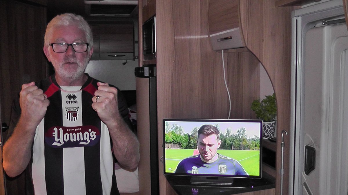 In the motorhome just north of Reims, France on the way back from Croatia but with you all in spirit.
#gtfc #utm <a href="/officialgtfc/">Grimsby Town F.C.</a>  <a href="/JohnTondeur/">John Tondeur</a> @mattdeanradio